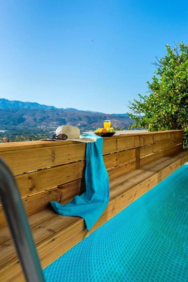 Superior Apartment - Overlooking Chania-With Pool Chania  Exterior photo